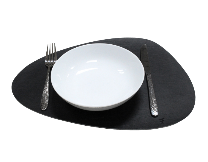 Set De Table Cuir Recycle Galet N2j