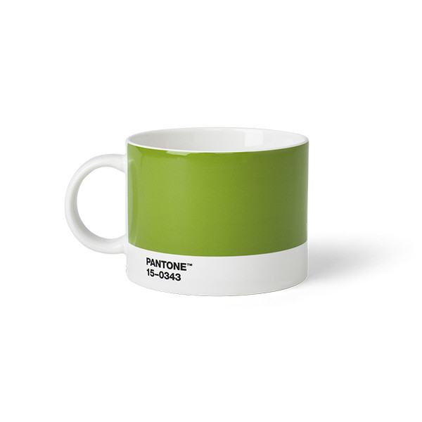 Tasse à thé en porcelaine - Vert 15-0343