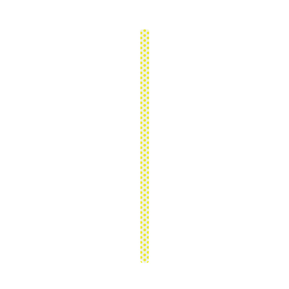 SWIRL - Paille 23 cm - jaune