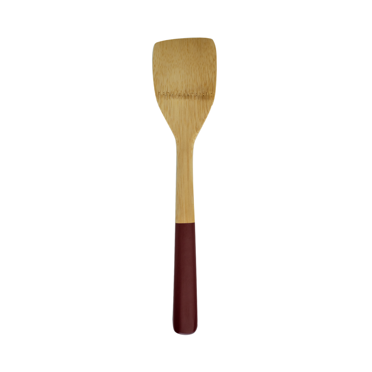 Spatule en Bambou - Rouge Grenat