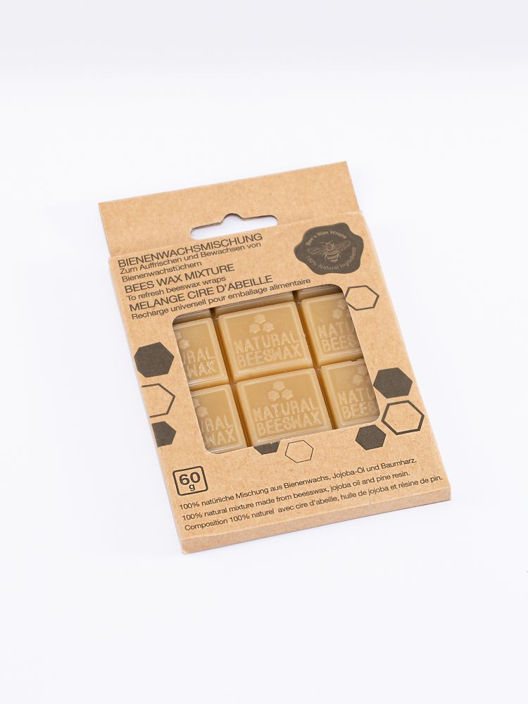 Cubes de cire pour emballage alimentaire