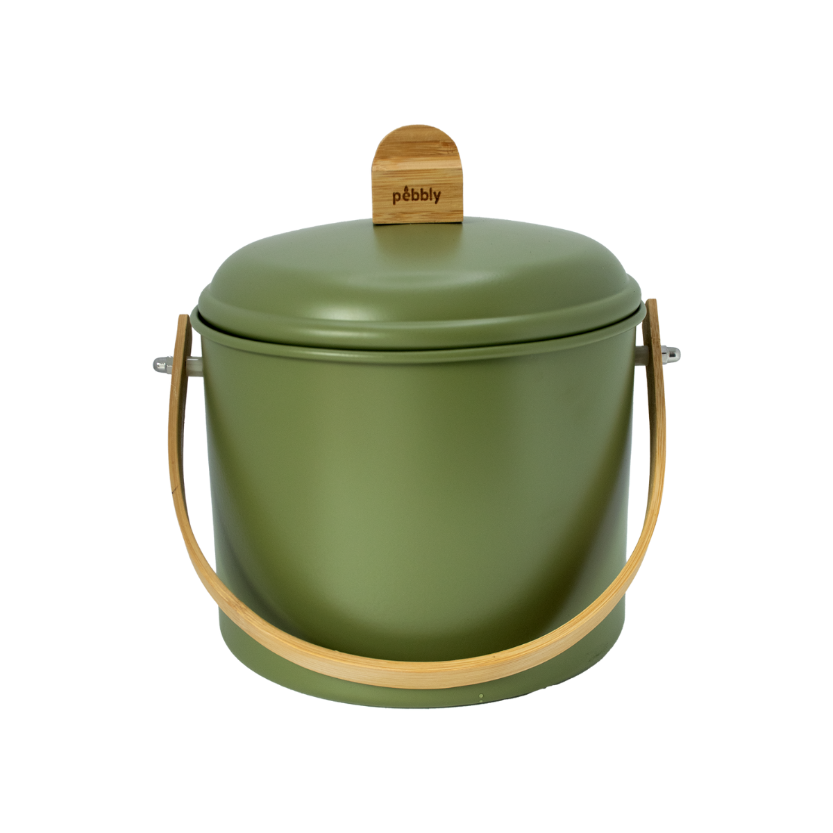 Seau à Compost d'Intérieur en Acier avec Filtre Anti-Odeur