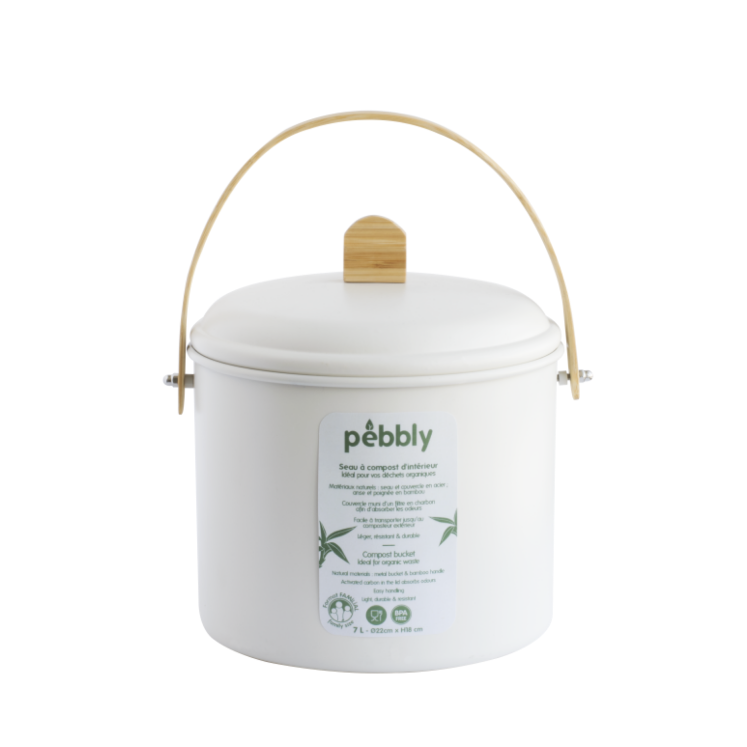 Seau à compost d'intérieur