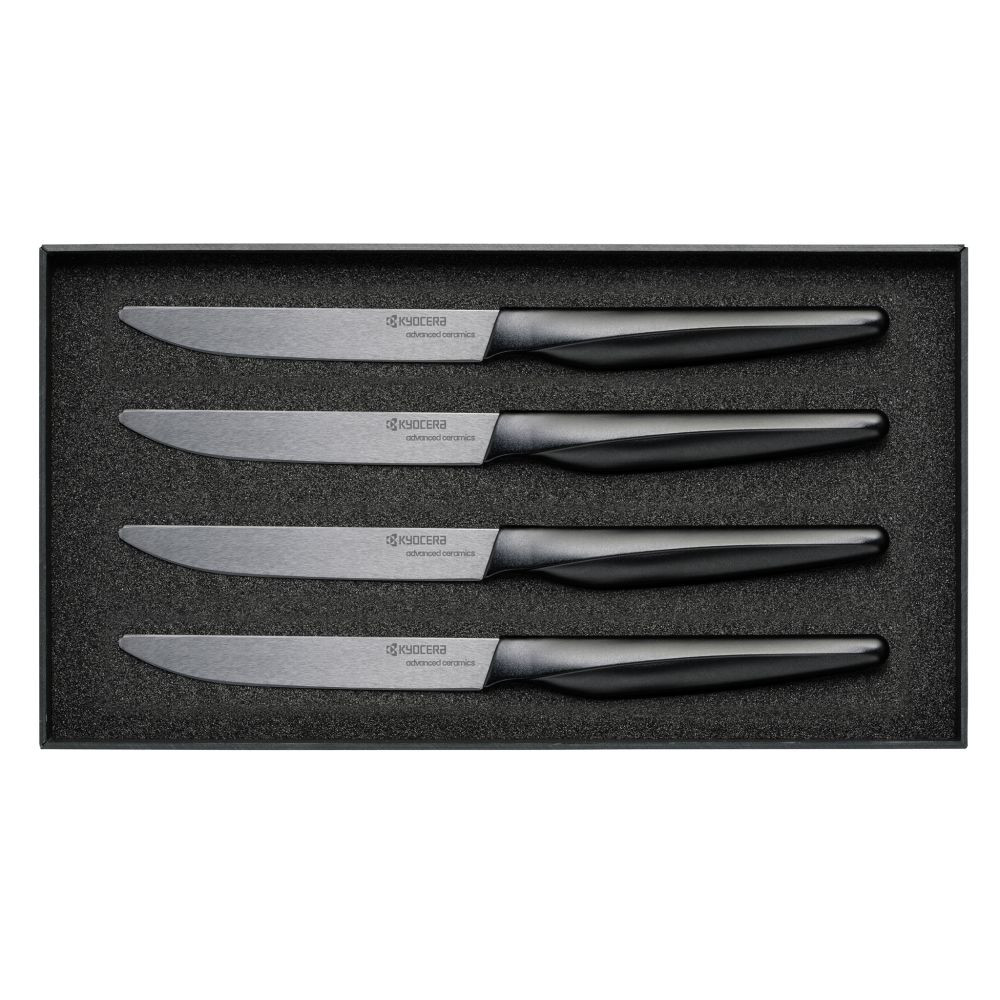 Set de 4 couteaux à steak en céramique 