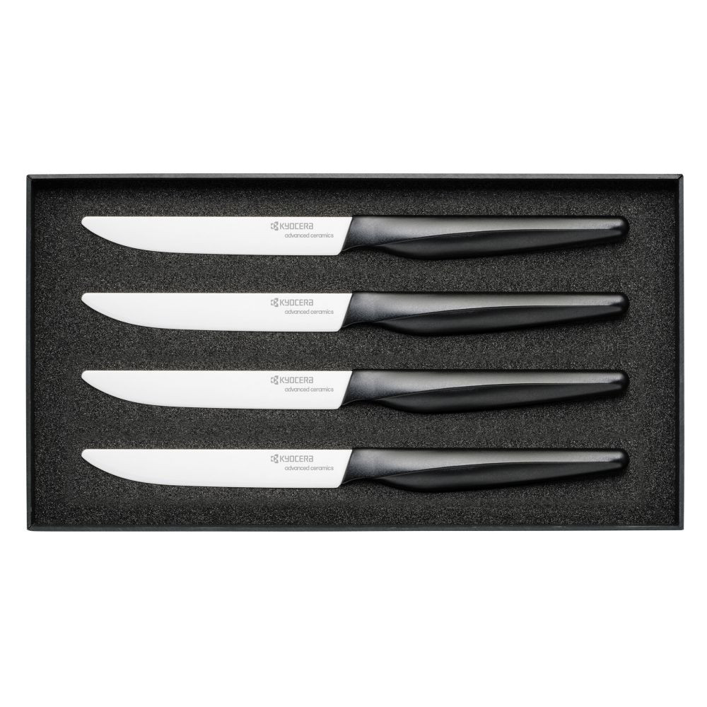 Set de 4 couteaux à steak en céramique