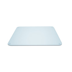 Planche en verre multifonction rectangulaire 40 x 30 cm - transparent